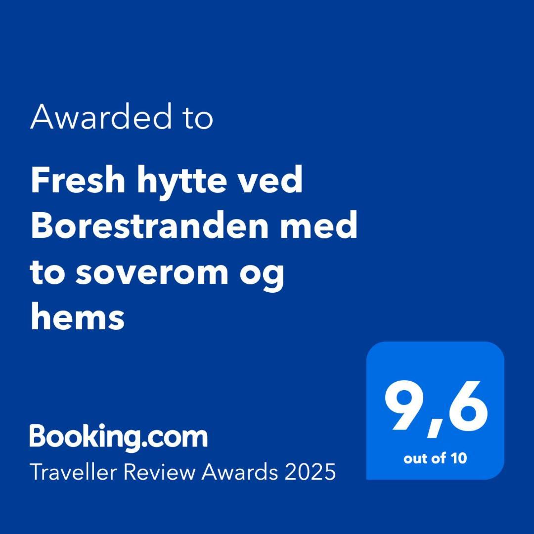 Fresh Hytte Ved Borestranden Med To Soverom Og Hems Klepp Εξωτερικό φωτογραφία